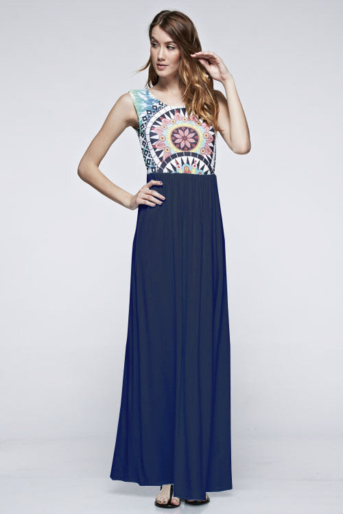 Aztec Maxi Dress