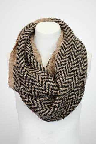 Knit Chevron Scarf