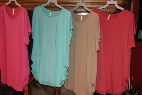 Ruched Sides Top