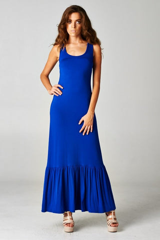 Ruffle Hem Maxi