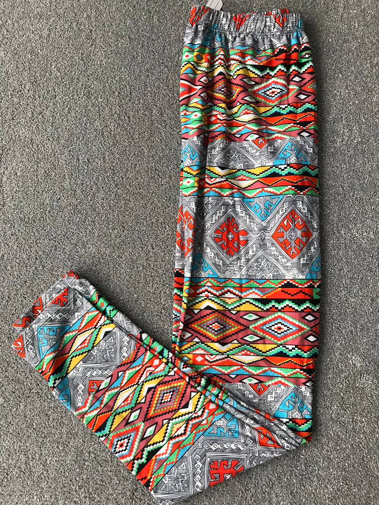 All colours and stripes leggings
