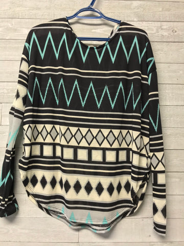 Abstract chevron top